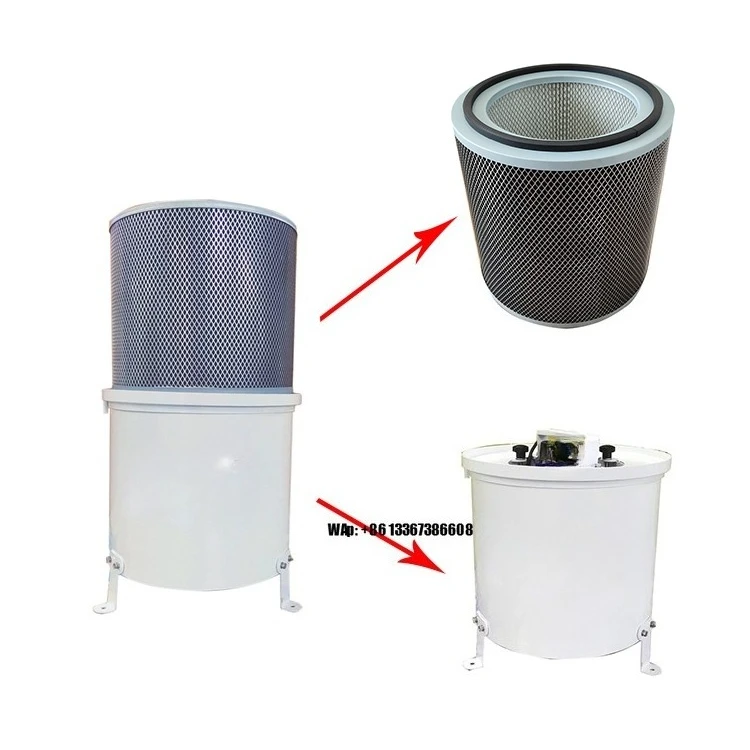 Air Purifier Hepa - Dust Fume Oil Mist Collector Cleaner