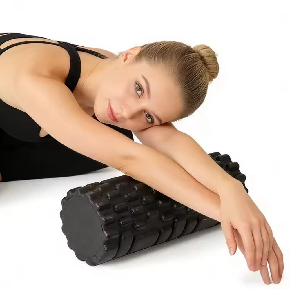 Health Wellness Fitness - 33cm Foam Roller for Muscle Massage