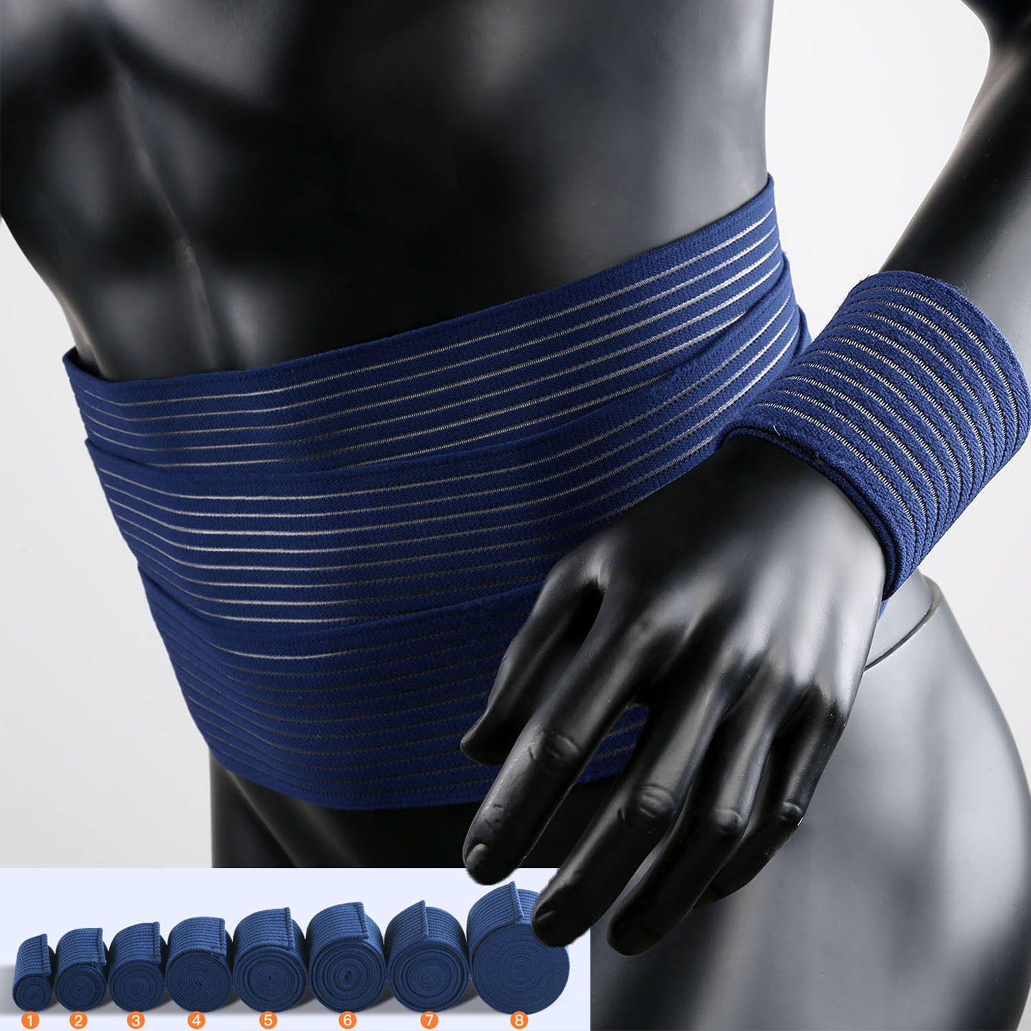1 PC Tape Compression Bandage  - Compression Knee Sleeve 评论和价格