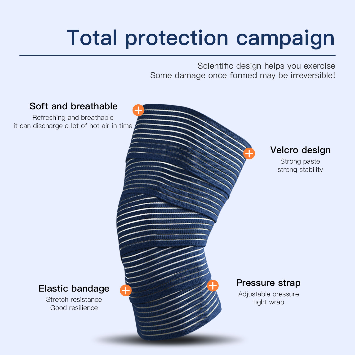 1 PC Tape Compression Bandage  - Compression Knee Sleeve 评论和价格