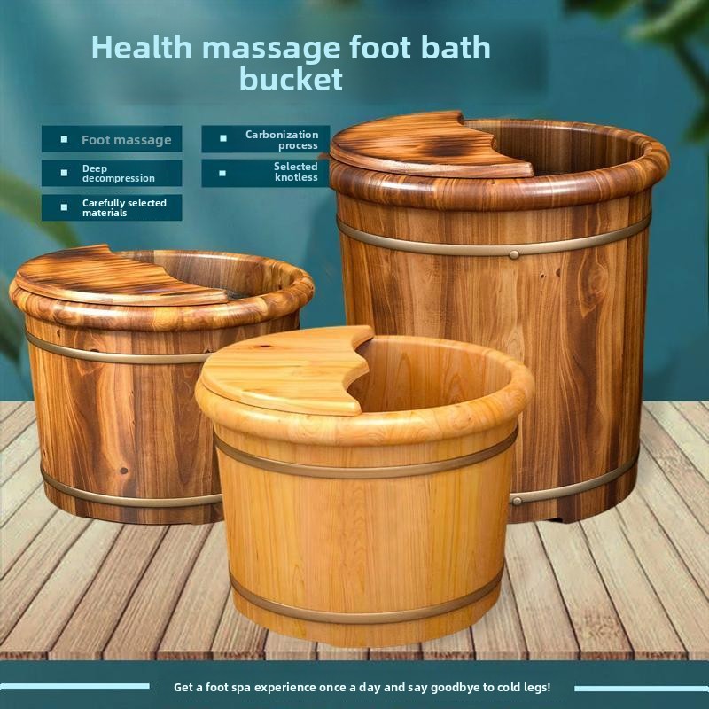HYS cedar foot bucket foot mas - Foot Bath Massager 评论和价格