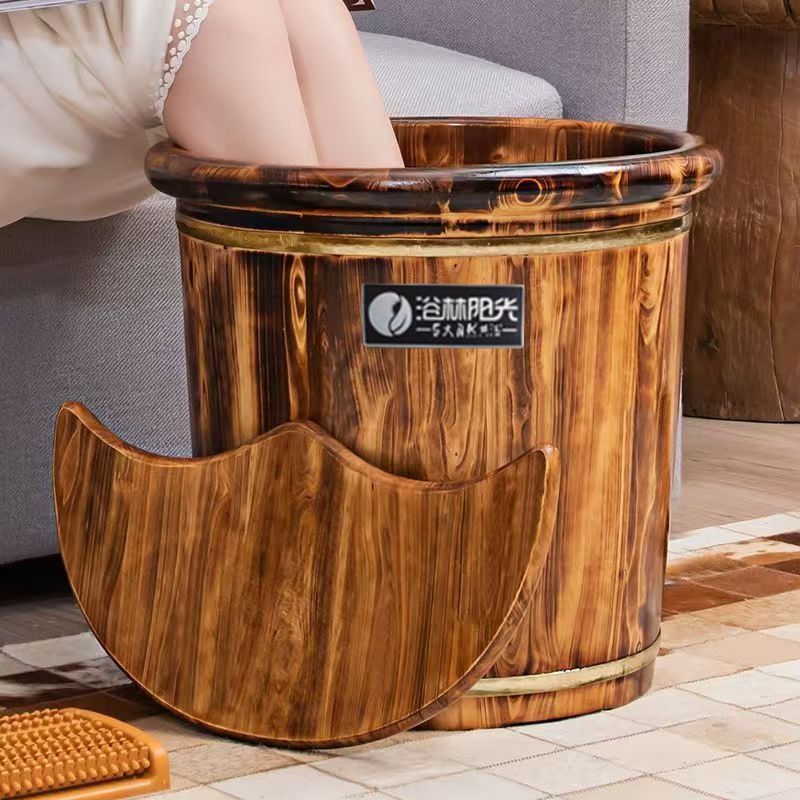 HYS cedar foot bucket foot mas - Foot Bath Massager 评论和价格