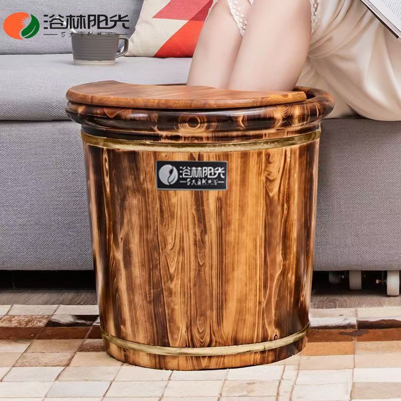 HYS cedar foot bucket foot mas - Foot Bath Massager 评论和价格