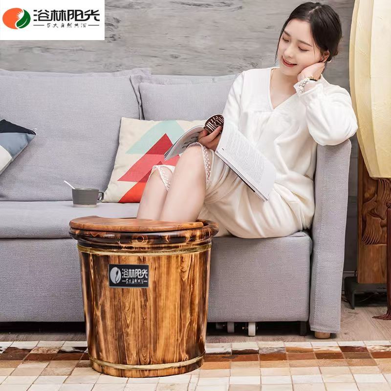 HYS cedar foot bucket foot mas - Foot Bath Massager 评论和价格
