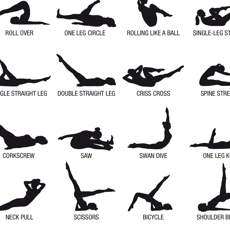 Frameless Pilates Workout Char - Health Wellness Fitness 评论和价格