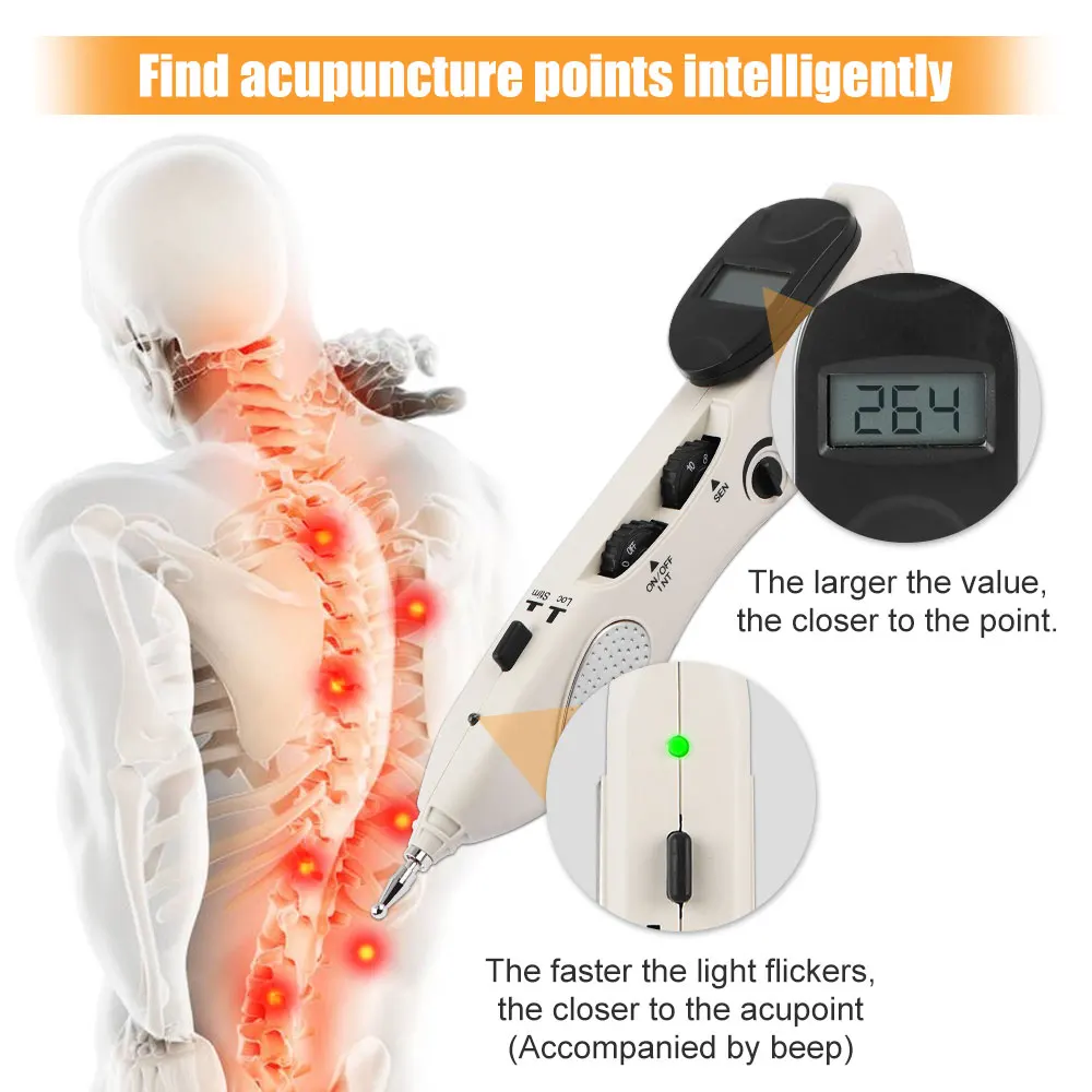 Smart Acupuncture Pen Electric - Foot Bath Massager 评论和价格