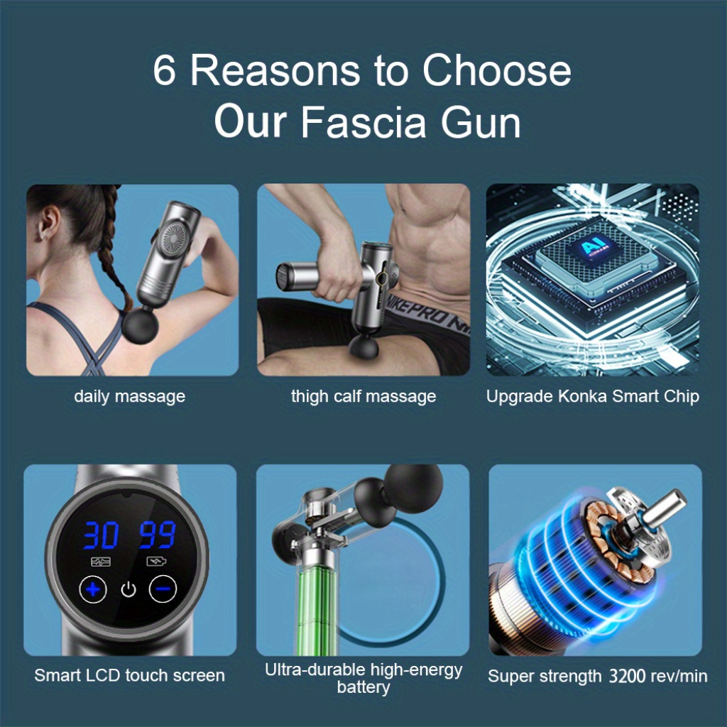 99 Level Massage Gun Fascia De - Health Wellness Fitness 评论和价格
